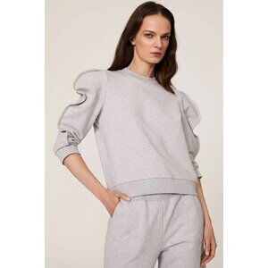 R-161. Tibi	Scallop Sweatshirt
